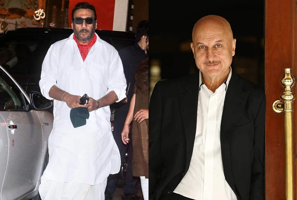 Jackie Shroff teach lesson of life Anupam Kher shared his video