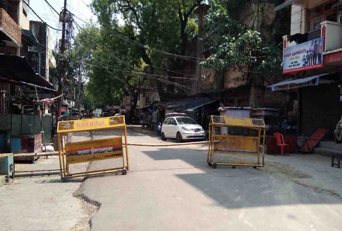 Police line, collectorganj hotspot declared, investigation report positive after woman's death