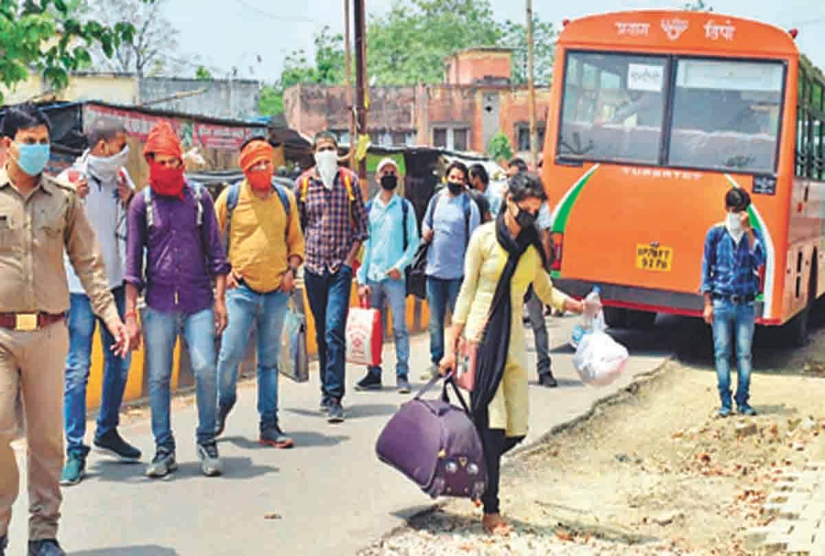 CoronaVirus: 207 contestant students who arrived in Belha from Prayagraj, got tears from parents