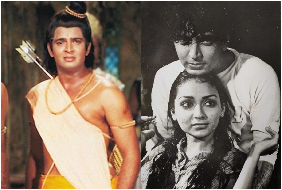 Laxman Of Ramanand Sagar Ramayan Aka Sunil Lehri Share Photo of underwater romantic scene With Actress anuradha