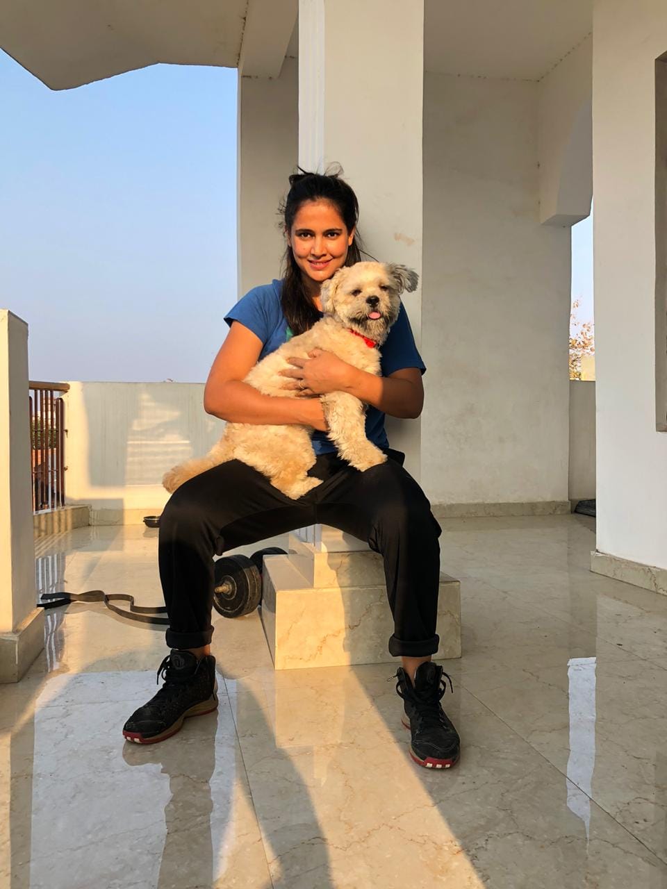 International basketball player Pratima learns many recipes in Lockdown, wife of cricketer Ishant Sharma sweating at home