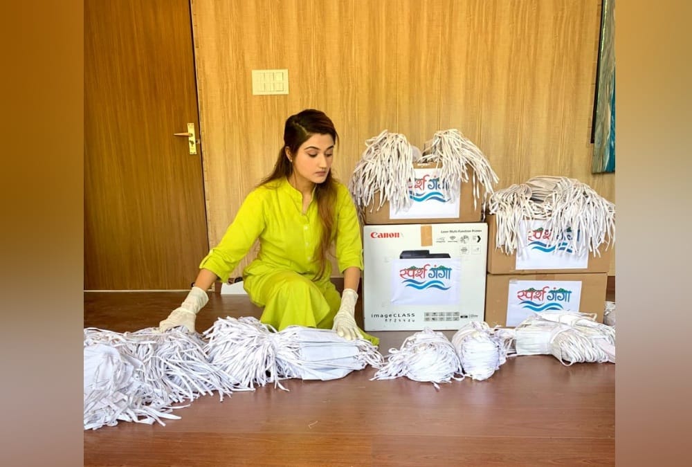 Coronavirus in Uttarakhand: Union Minister Ramesh pokhriyal Nishank Daughter arushi sent khadi face mask to indian Army soldiers