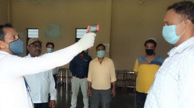 Khushi Charitable Trust did thermal screening of kitchens