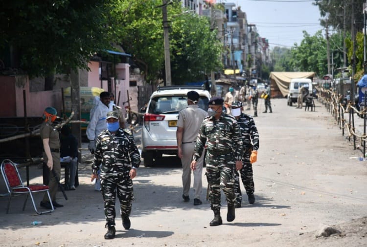 Coronavirus, Lockdown, Curfew, PGI Chandigarh, CRPF Appointed in Bapudham Colony