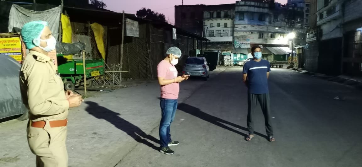 police line and collecterganj hot spot