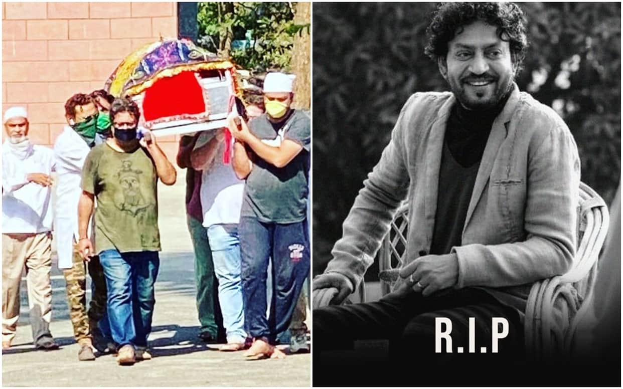 Irrfan Khan DeadBody: Irrfan was buried at the Versova kabrastan in Mumbai at 3pm