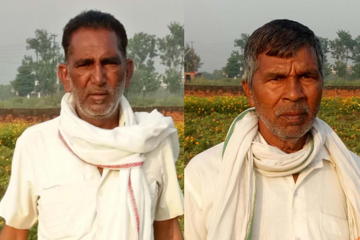 Flower farming wasted in lockdown, farmers run tractor on many acres land