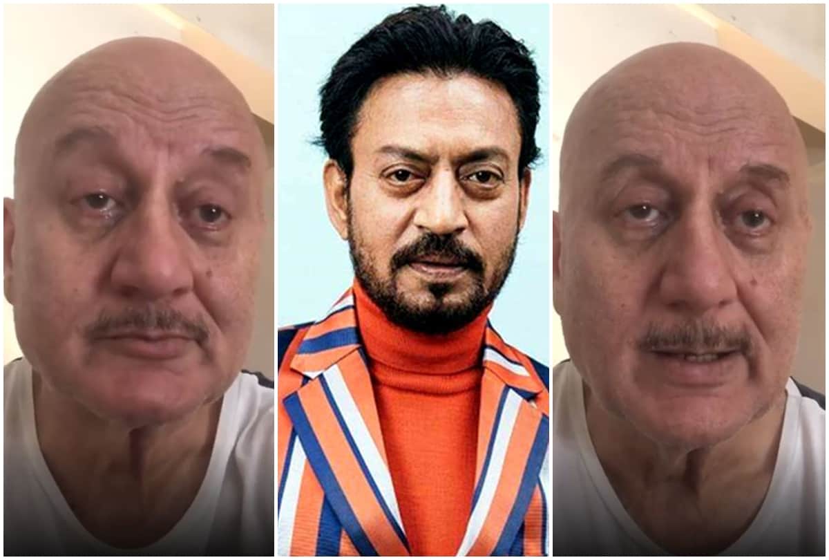 Anupam Kher tribute to late actors Rishi Kapoor and Irrfan Khan