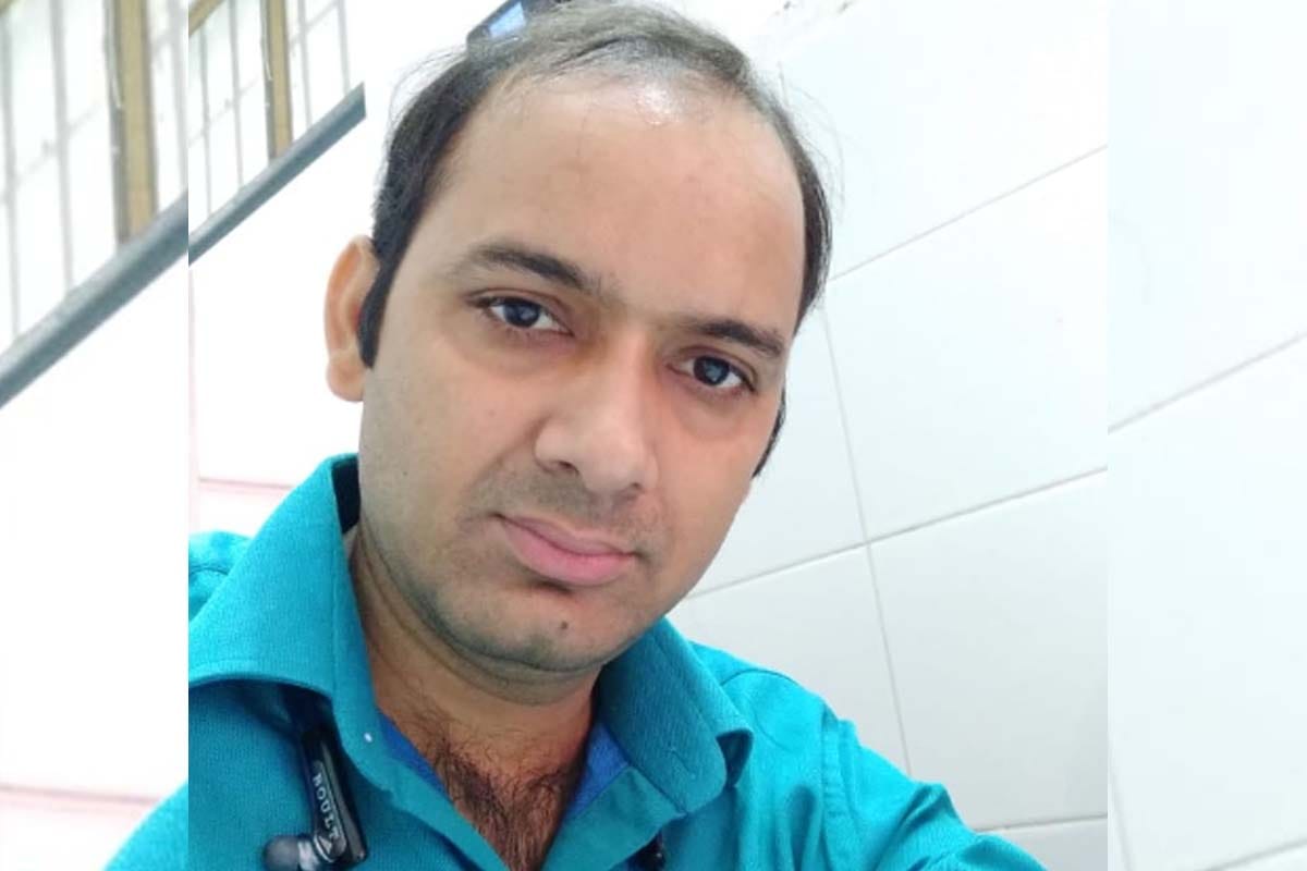 Wife sick at home, but Satendra from Baghpat doing his duty to serve the country