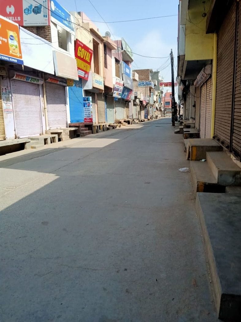 Grocery shops will open in Uchana for the rest of the day except Sunday