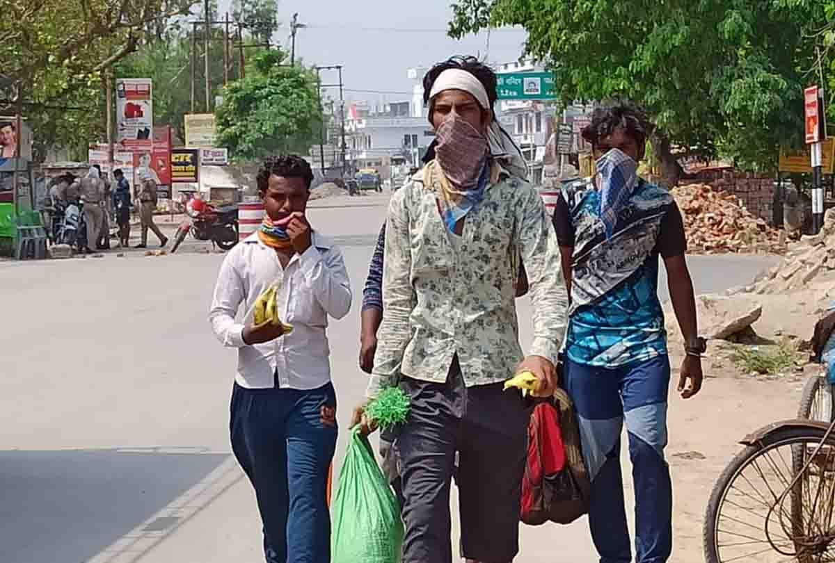 lockdown in kanpur : 1300 km distance from Hyderabad completed by walking  13 days
