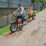 Partha Saha Electric Motor Bike