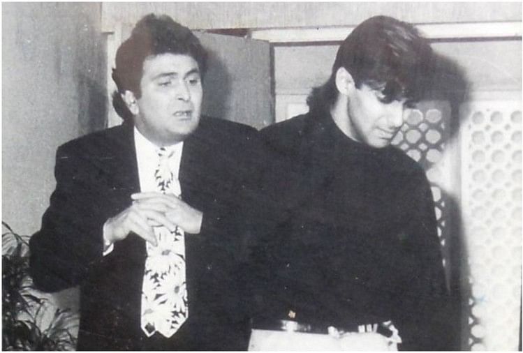 Rishi Kapoor and Salman Khan