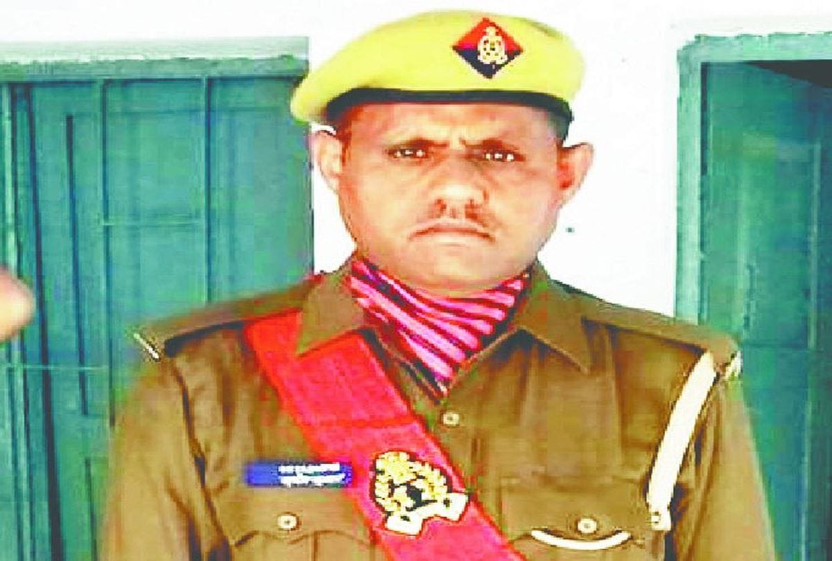 agra cantt GRP station constable died of heart attack in agra
