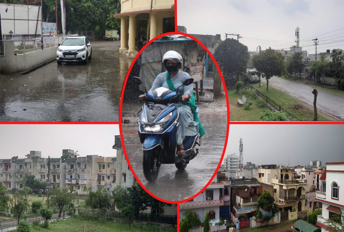 heavy rain start in Gorakhpur see latest photos
