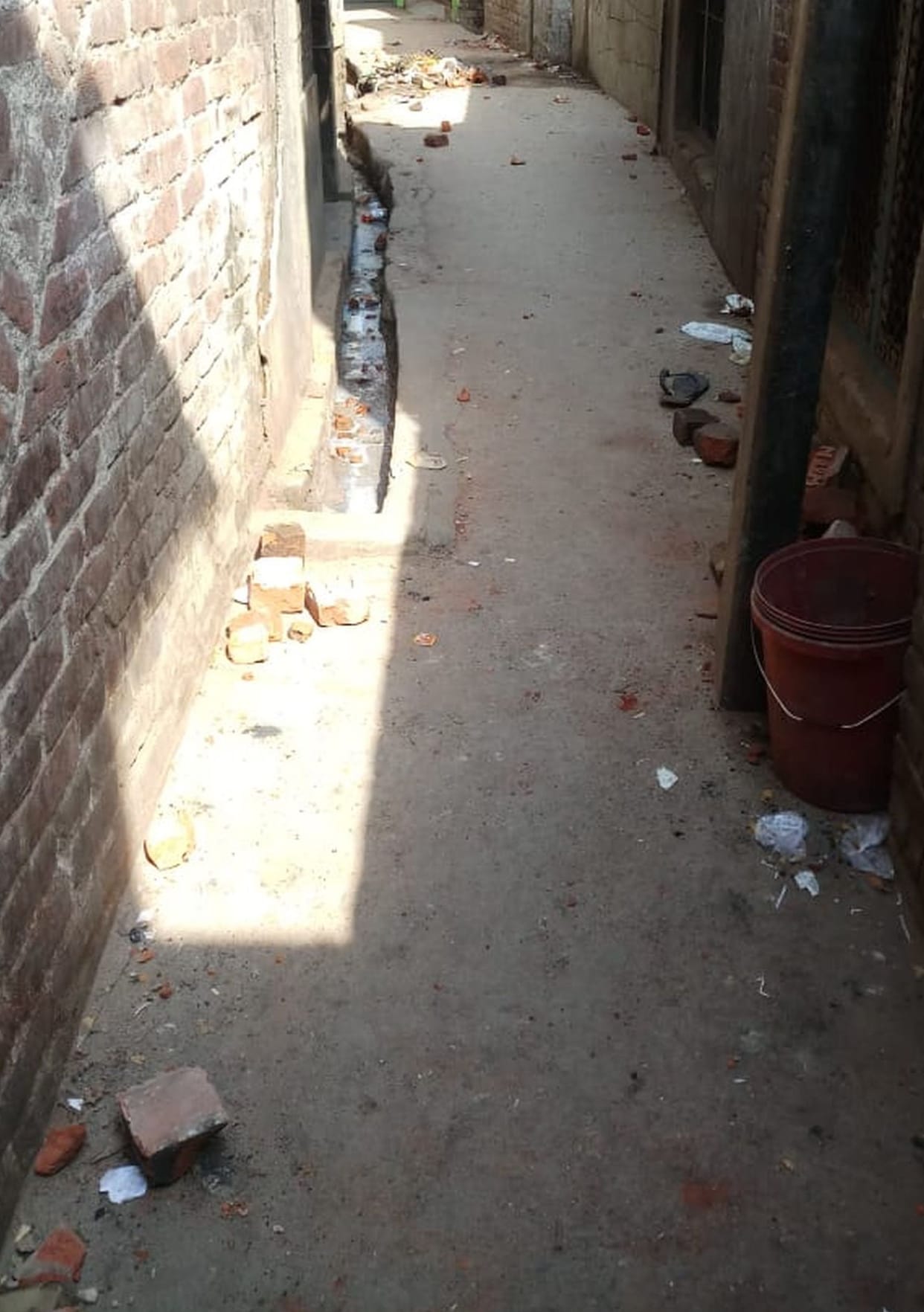 fighting between two group in farrukhabad
