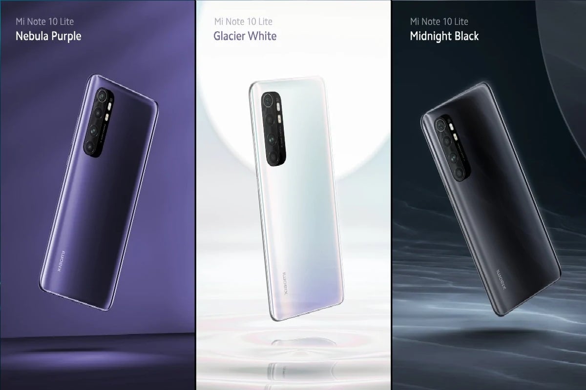 Mi Note 10 Lite launched with 3D Curved Display know price and Specifications