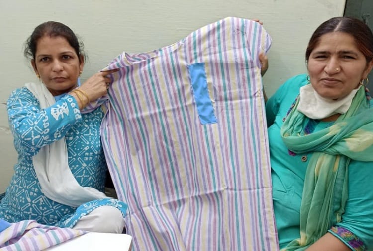 Coronavirus, Lockdown, Curfew, PGI Rohtak Released New Uniform with Blue Strip for Corona Patients