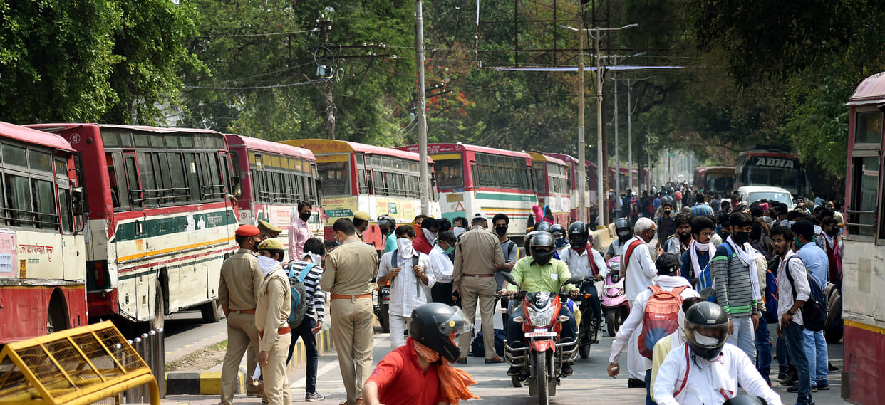 Seven and a half thousand students were sent from 275 buses in Prayagraj