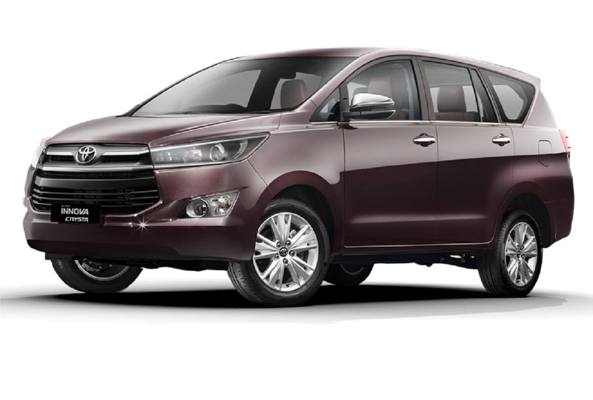 Toyota Innova Crysta updated with new safety features