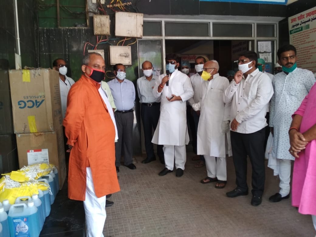 90 PPE kit given to Health Department