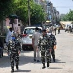 बापूधाम में तैनात सुरक्षाबल