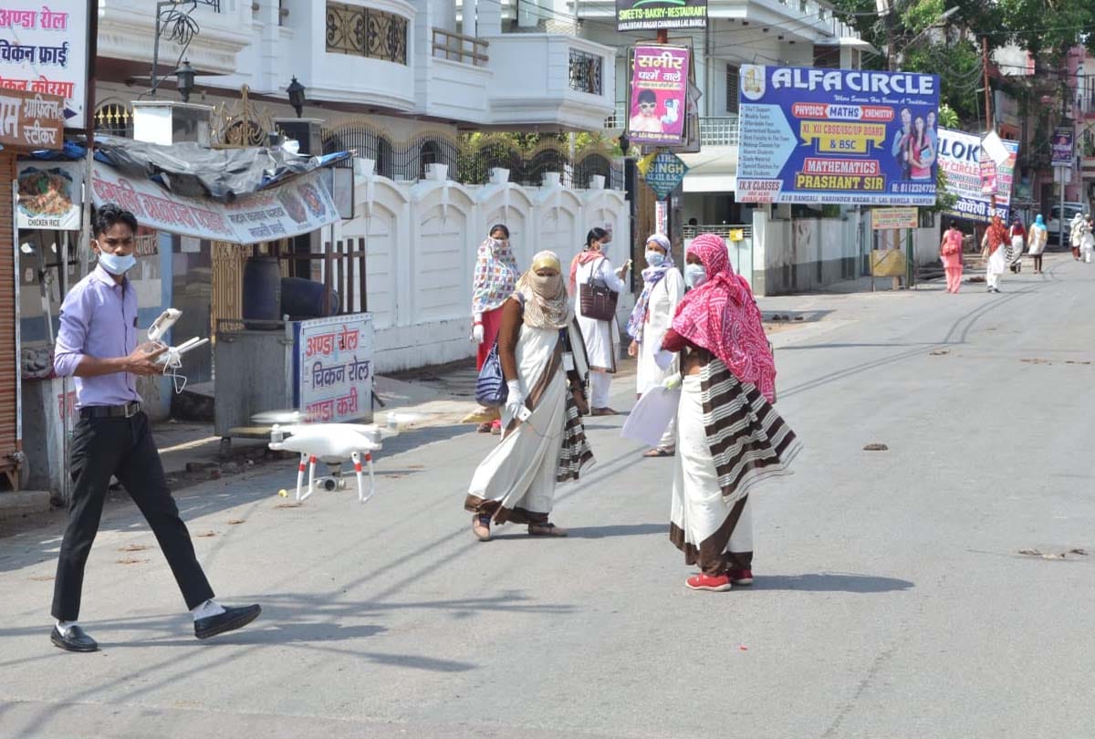 kanpur lockdown news in hindi: see the condition of Kanpur, lockdown news and corona
