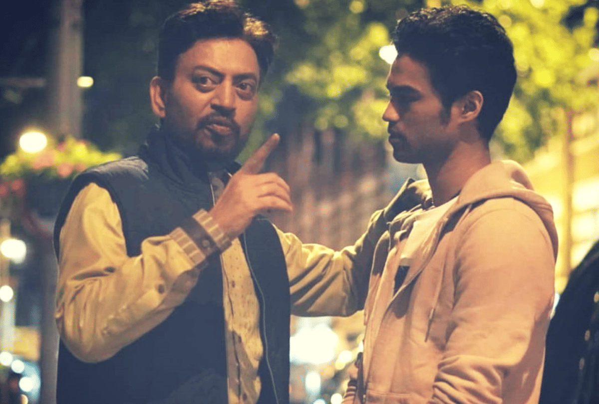 babil wore father irrfan khan clothes to accept his filmfare awards 2021 shared video with sutapa sikdar