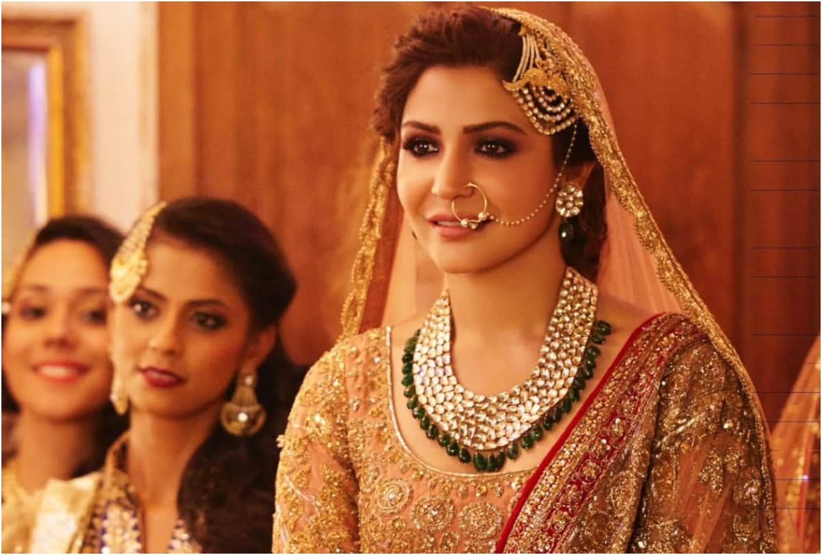 anushka sharma birthday special bridal look in films