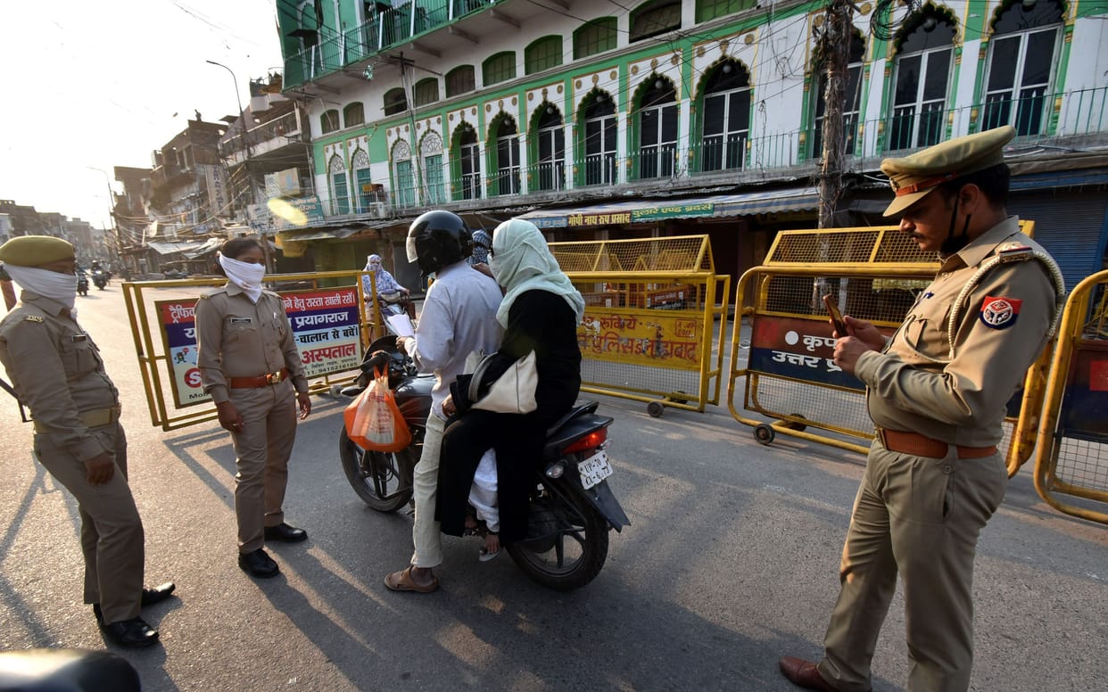 dhumanganj leads in lock down violation