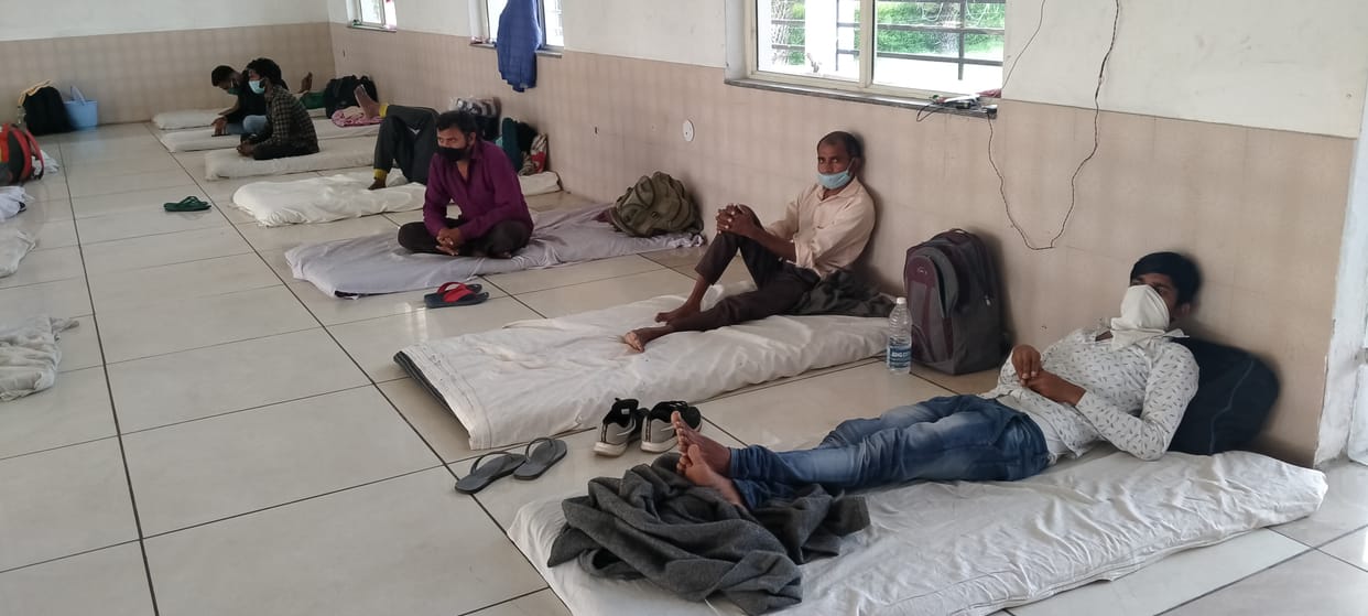 Revenue department is providing food to 700 people