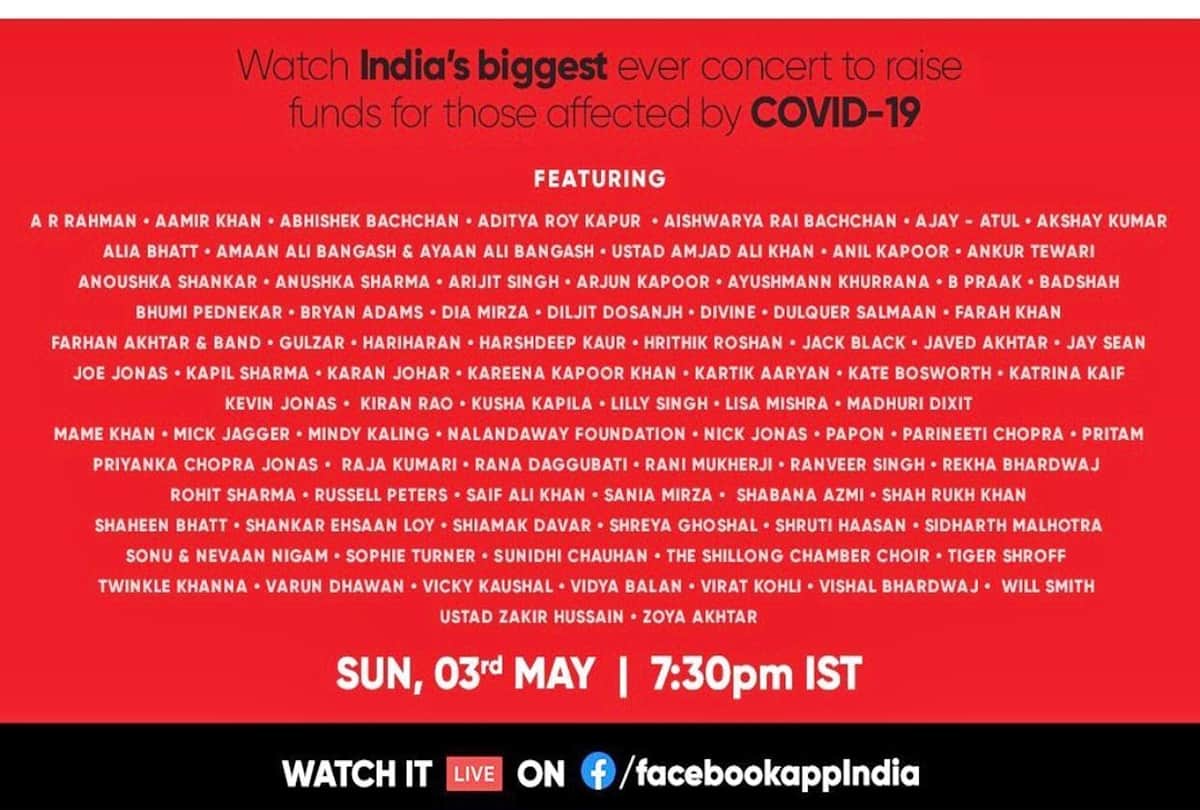 I For India concert Highlights Aamir Akshay Karan Jay Katrina Priyanka Aishwarya Shah Rukh Arijit