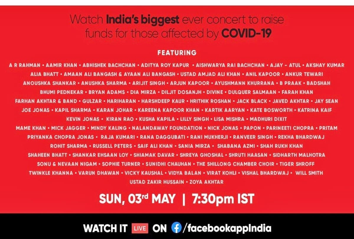 I For India concert Highlights Aamir Akshay Karan Jay Katrina Priyanka Aishwarya Shah Rukh Arijit