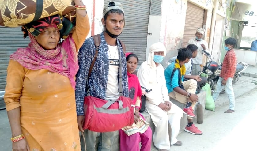 Gajraula had to leave for Muzaffarnagar itself.