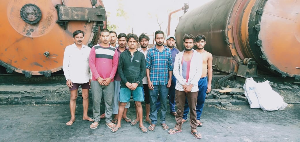 25 laborers of district trapped in Jind, Haryana