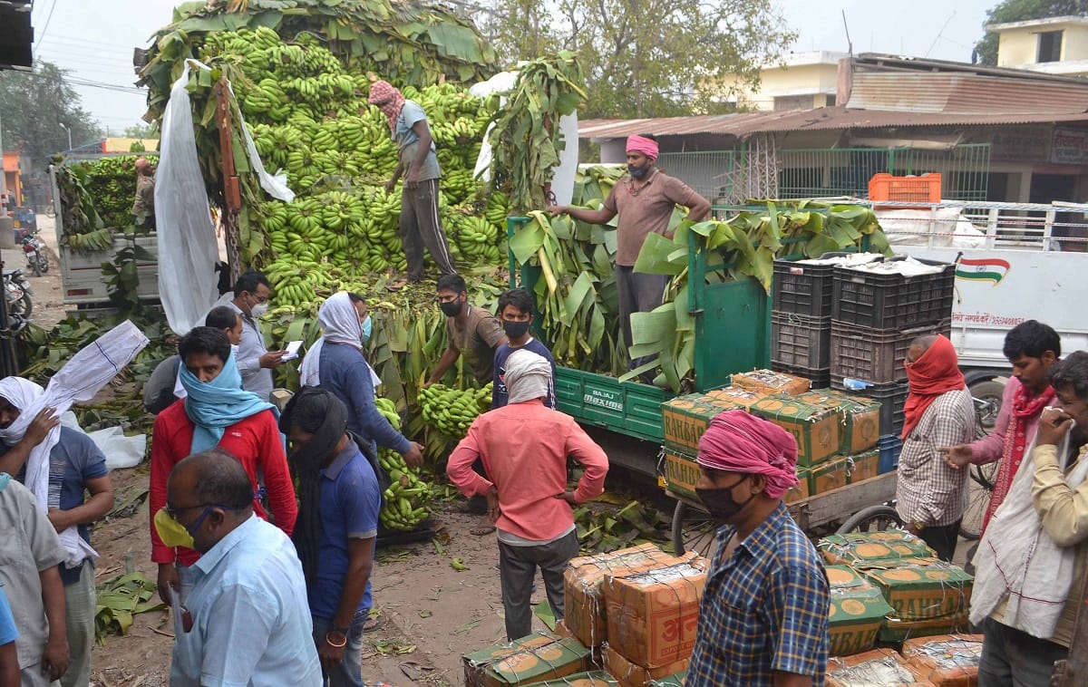 Impact on arrival of fruits and vegetables in mandis due to Haryana border seal, prices may increase