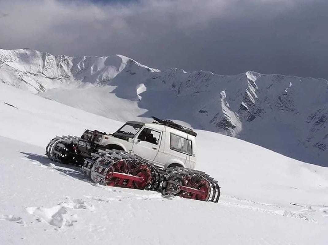 maruti suzuki gypsy modified photos maruti suzuki gypsy customized snowmobile customized suv customized cars in india maruti suzuki gypsy new model