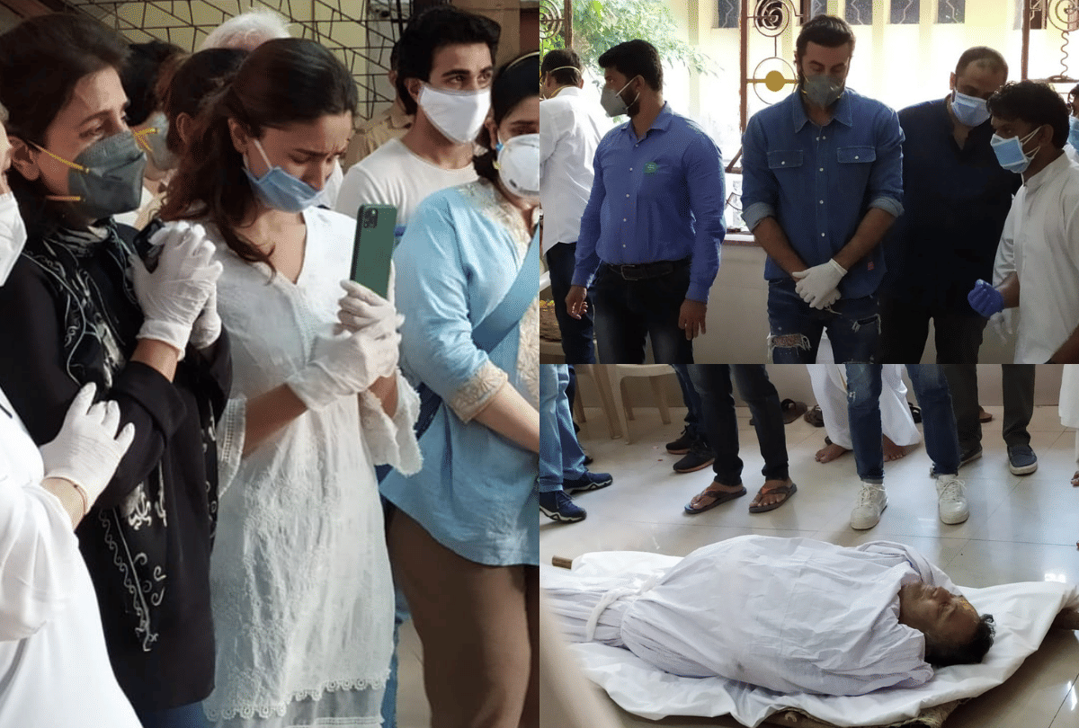 Riddhima Kapoor Kapoor watched Rishi Kapoor funeral from video call Ranbir Kapoor Alia Bhatt emotional
