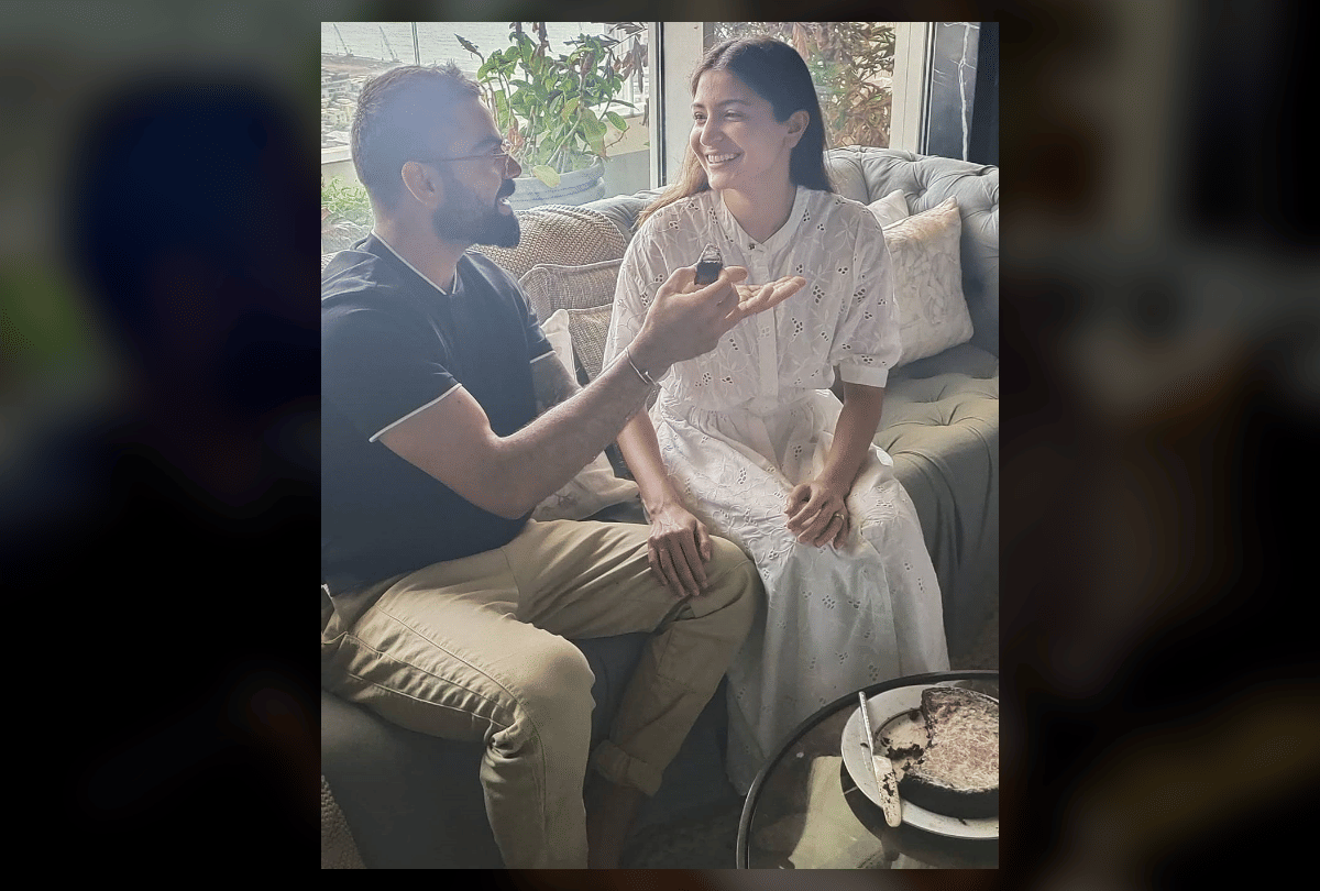 Virat Kohli celebrates Anushka Sharma birthday and shares a special massage to her wife