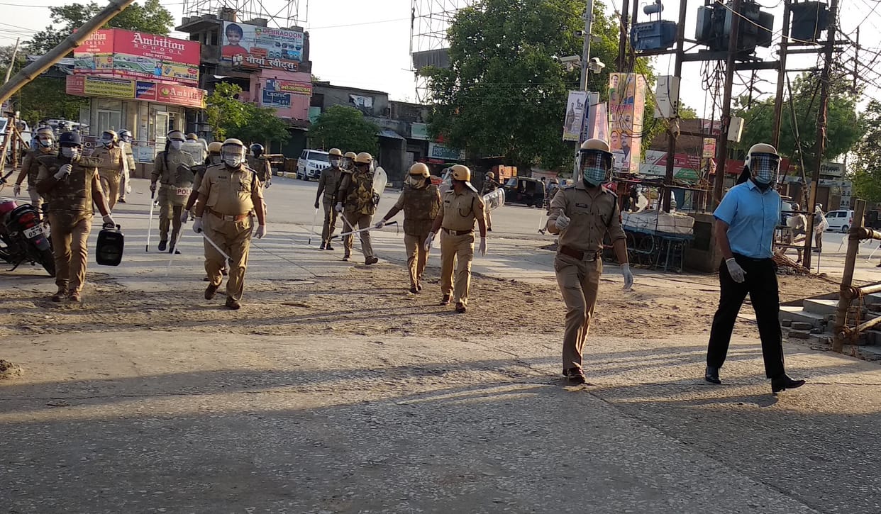 DM SP did the route march