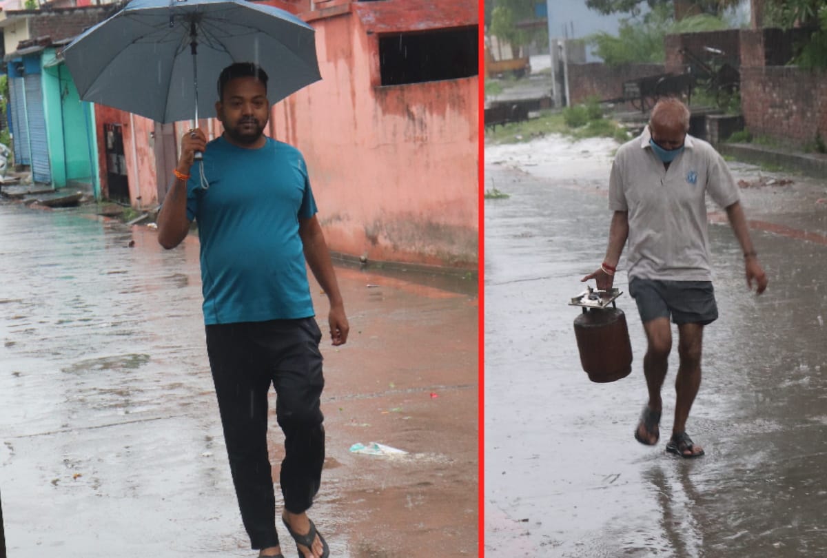 Five People died due to heavy rain and Lightning fall in gorakhpur mandal