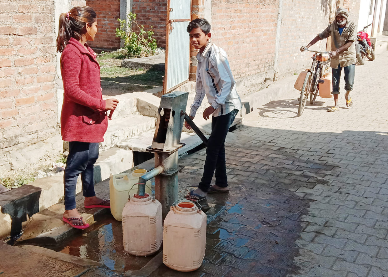 Jal nigam repairing good supply