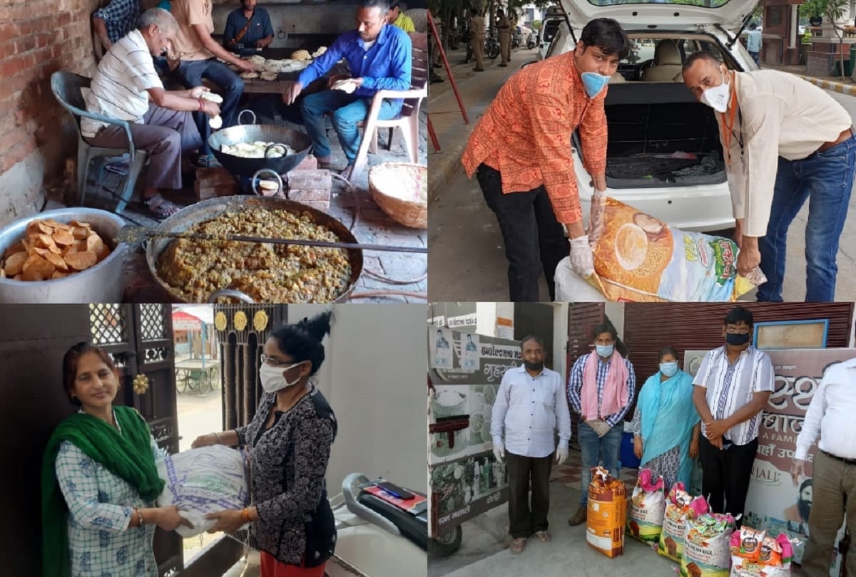 resident welfare associations are helping people during lockdown in lucknow