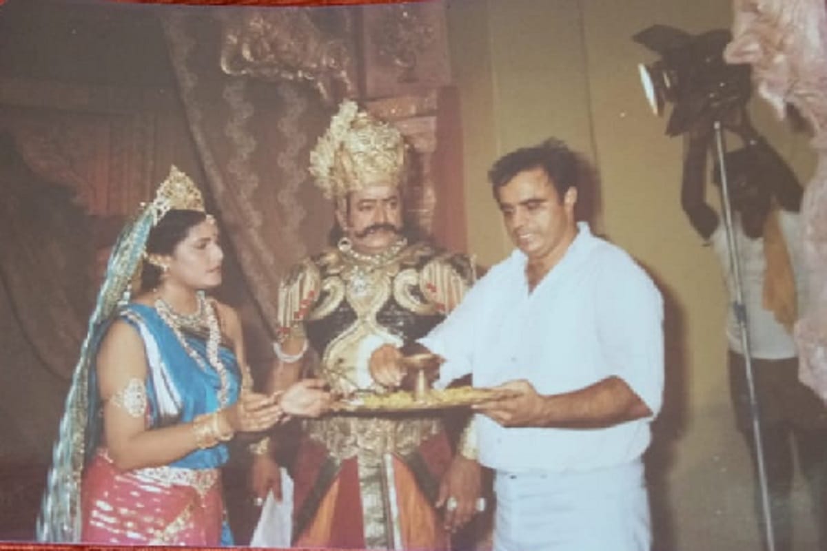 Uttar Ramayan, Meerut's daughter Aparajita played the role of Mandodari in the Ramayana