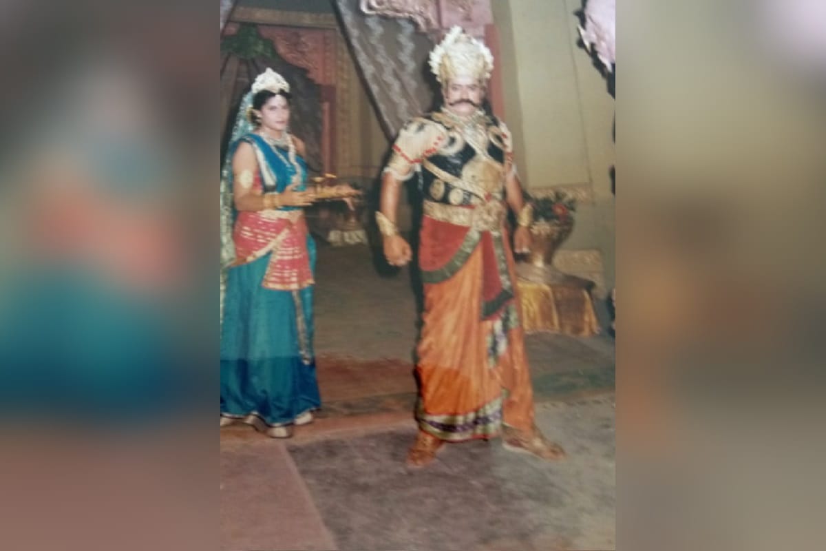 Uttar Ramayan, Meerut's daughter Aparajita played the role of Mandodari in the Ramayana