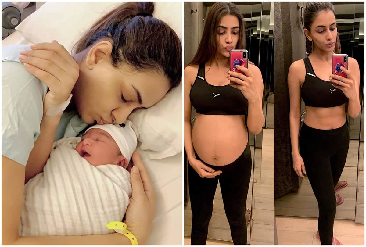 TV actress Smriti Khanna finally shared the first photo of her baby daughter on Instagram