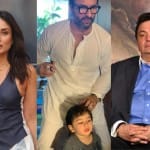 Kareena Kapoor, Taimur Ali Khan, Saif Ali Khan, Rishi Kapoor