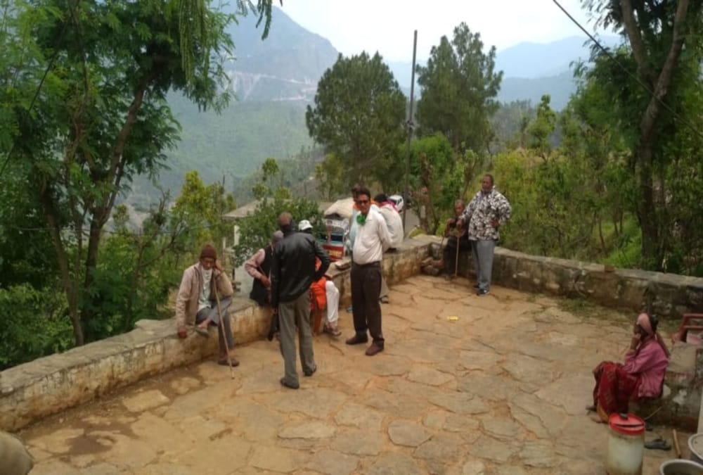 Uttarakhand Martyr Shankar's wife crying on funeral and promis for meet in next birth