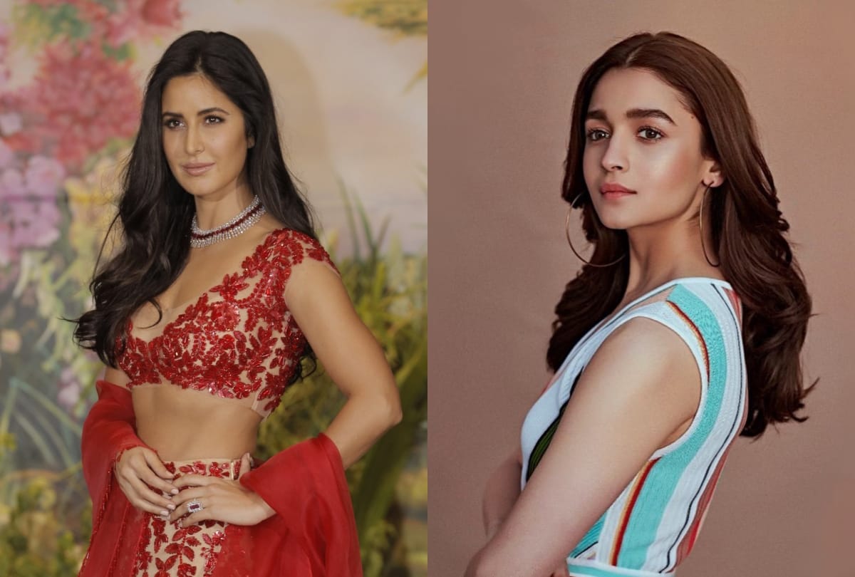 katrina kaif and alia bhatt wore same manish malhotra palazzo saree see picture