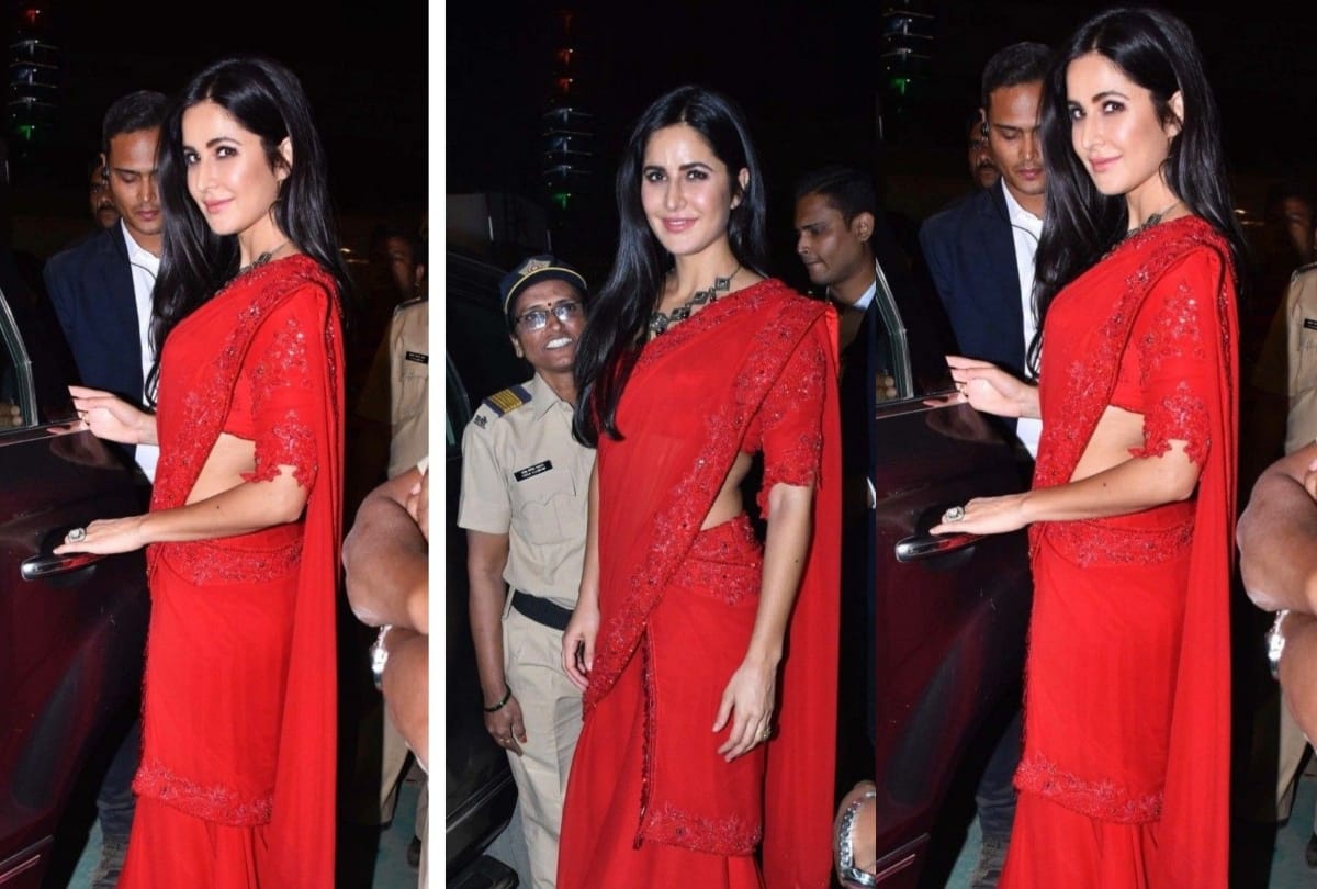 katrina kaif and alia bhatt wore same manish malhotra palazzo saree see picture